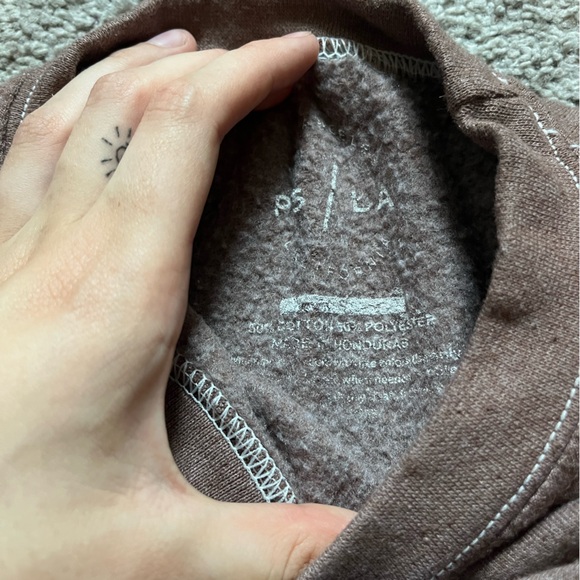 Pacsun flower crewneck brown - Picture 4 of 4